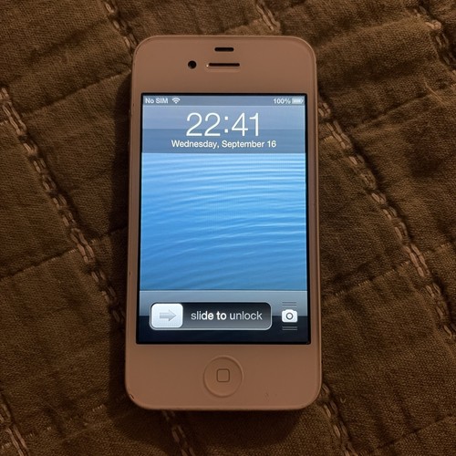 Apple iphone white 16gb - 4s,