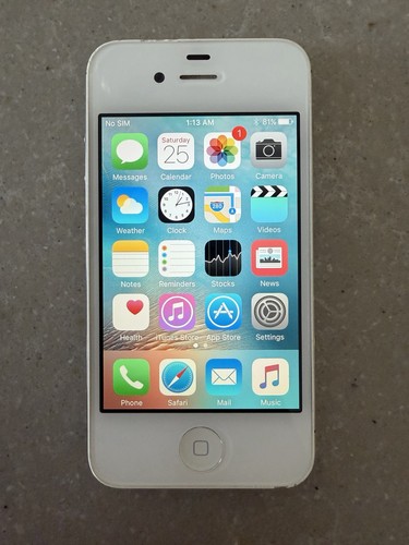 Apple iphone white - apple,